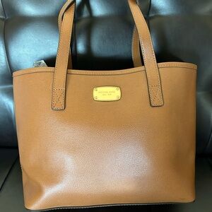 Michael Kors Brown Leather Tote